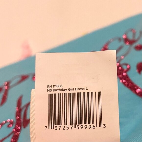 Martha Stewart Fashion Dog Apparel Happy Birthday Dog Outfit Size Large - Picture 10 of 10